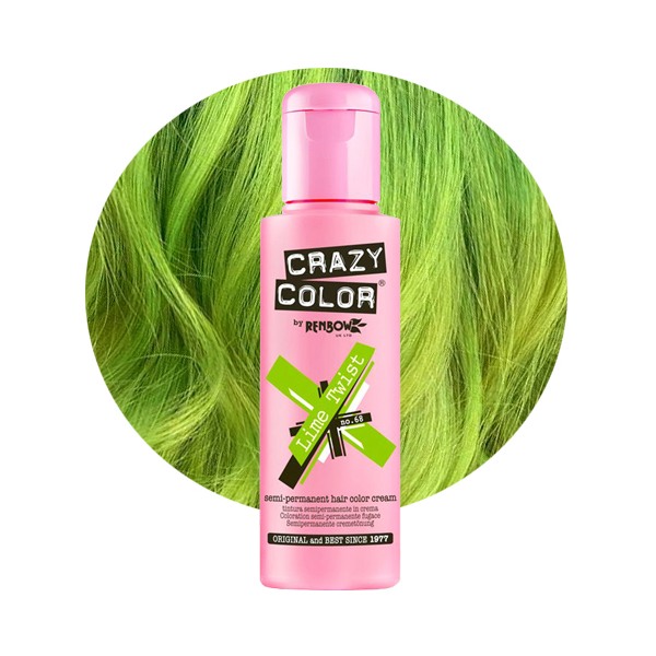 Crazy Color Lime Twist 100ml - 9002279 CRAZY COLORS