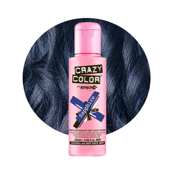 Crazy Colour Semi Permanent Hair Dye 100ml All Colours Available, crazy  color 