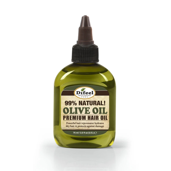 Difeel Premium hair oil Olive Oil 75ml - 1240403 DIFEEL-PREMIUM HAIR OILS 99% NATURAL