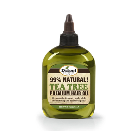 Difeel Premium hair oil Tea Tree Oil 75ml - 1240404 DIFEEL-PREMIUM HAIR OILS 99% NATURAL