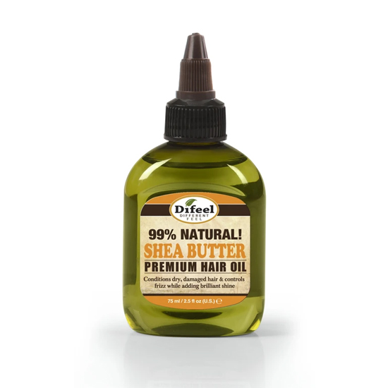 Difeel Premium hair oil Shea Butter 75ml - 1240414 DIFEEL-PREMIUM HAIR OILS 99% NATURAL