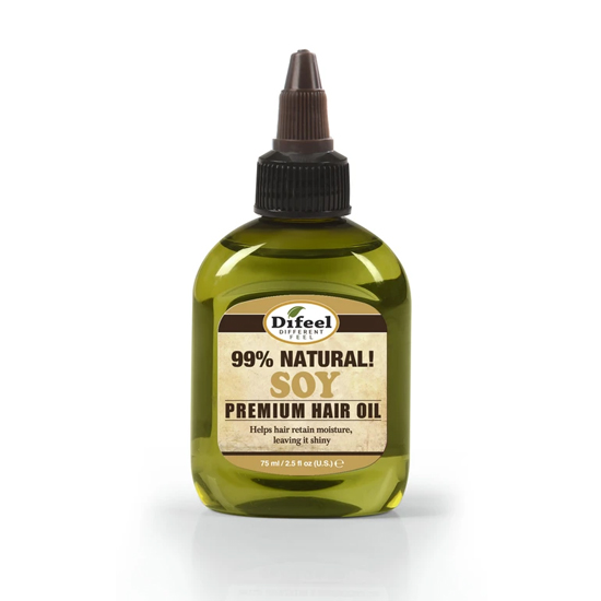 Difeel Premium hair oil Soy oil 75ml - 1240415 DIFEEL-PREMIUM HAIR OILS 99% NATURAL