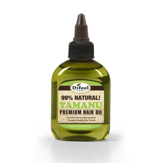 Difeel Premium hair oil Tamanu 75ml protection and anti-inflammatory action - 1240417 DIFEEL-PREMIUM HAIR OILS 99% NATURAL