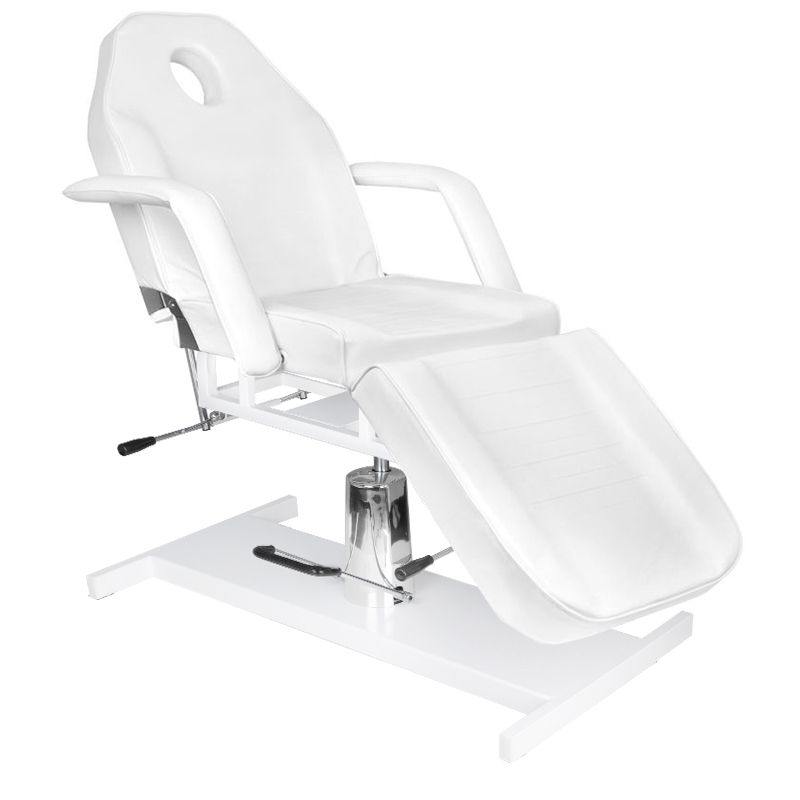 Aesthetic chair with hydraulic lift 210 Basic white - 0126503 CHAIRS WITH HYDRAULIC-MANUAL LIFT