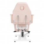 Professional cosmetic chair pink - 0141140 CHAIRS WITH HYDRAULIC-MANUAL LIFT