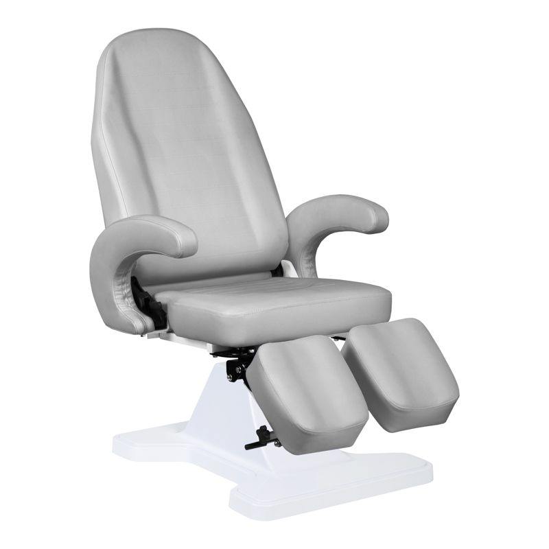 Professional hydraulic pedicure & aesthetic chair 112 Gray - 0131928 CHAIRS WITH HYDRAULIC-MANUAL LIFT