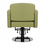 Professional hair salon seat Gabbiano Turin black green-0148032 HAIR SALON CHAIRS 