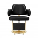 Professional salon chair Linz NQ Gold Black-0148063 LUXURY CHAIRS COLLECTION