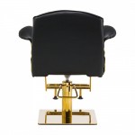 Professional salon chair HS30 black gold - 0141532 КОЛЕКЦИЯ ЛУКСОЗНИ СТОЛОВЕ