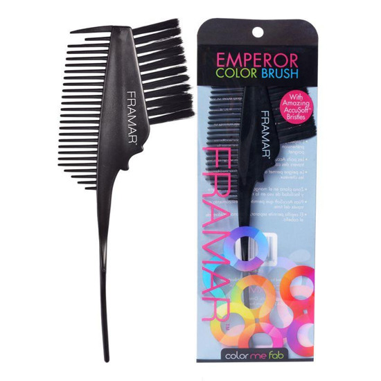BRUSH WITH COMB FRAMAR EMPEROR - 1603627 ACCESSORIES - WORK PRODUCTS - HAIR COLOUR ACCESORIES 