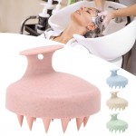 Head massage brush Pink -6970136 BRUSHES