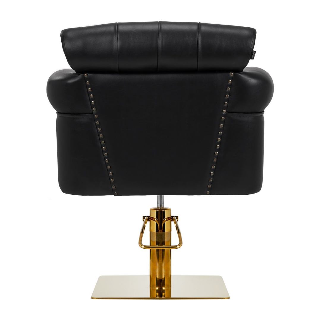 Professional salon chair Berlin Gold black-0148100 СТОЛОВЕ ЗА САЛОНИ