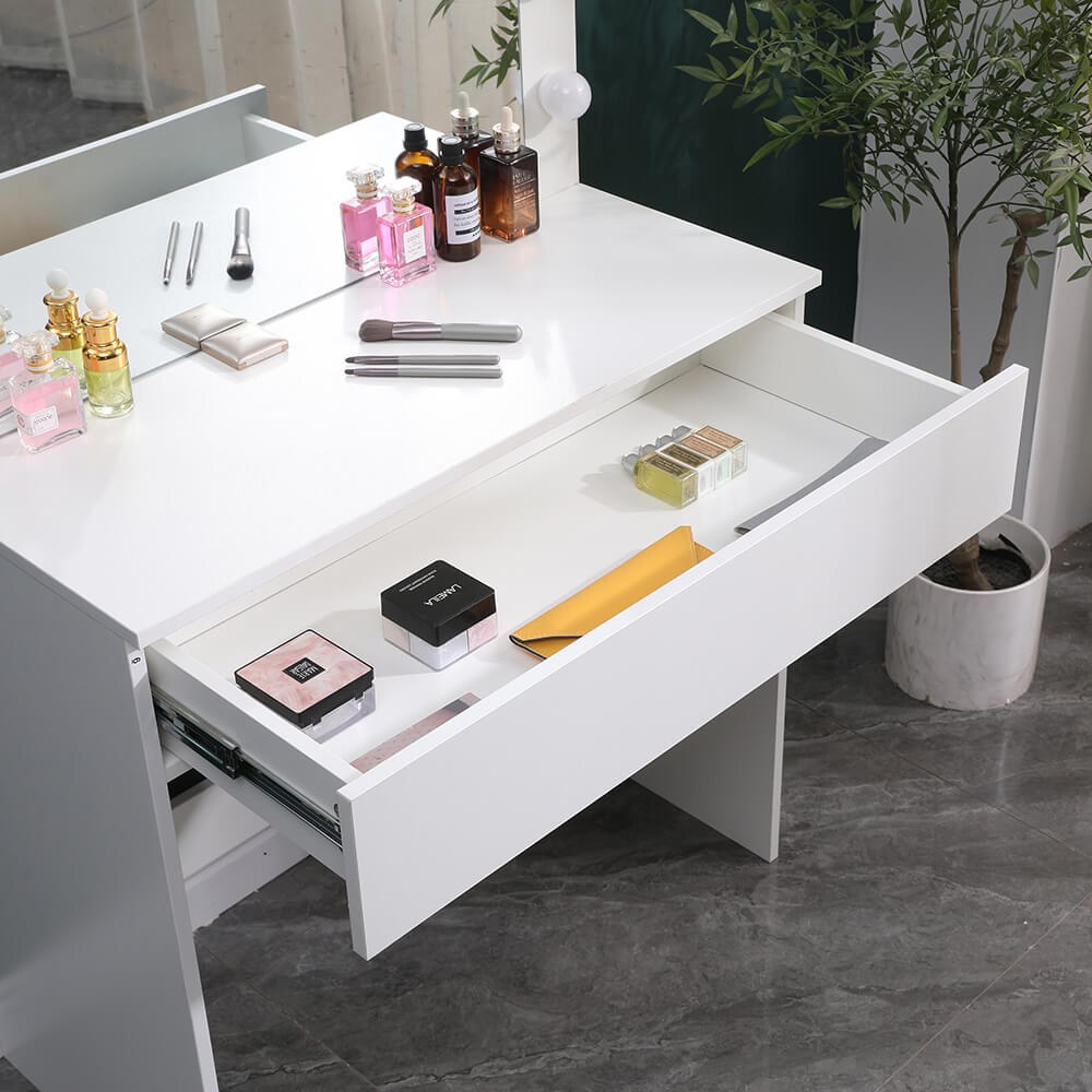 Make-up table 80cm & Hollywood Mirror- 6900134 BOUDOIR LUXURY COLLECTION