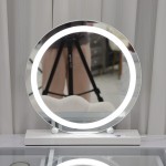 Led Hollywood Mirror with 3 lighting colors White-6900232