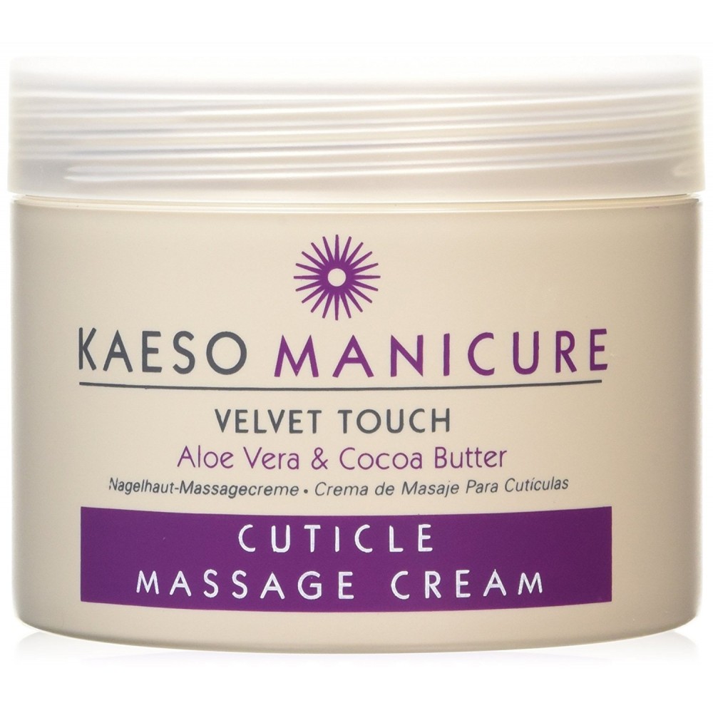 Kaeso Velvet Touch Cuticle Massage Cream with Aloe Vera and Cocoa Butter 450ml - 9554093 SPA HAND CARE