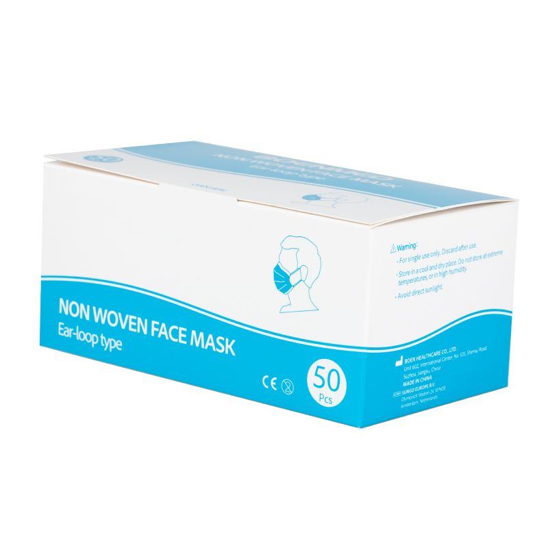 Disposable Surgical 3-ply Masks package 50 pcs. - 0131492 