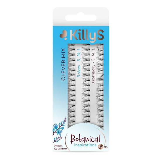 KillyS Botanical Inspiration Artificial lashes - Clever Mix size S-M-L - 63500194 EYELASHES