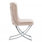 Luxury Chair Modern Style Light Exciting Cream - 6920029 COMING SOON