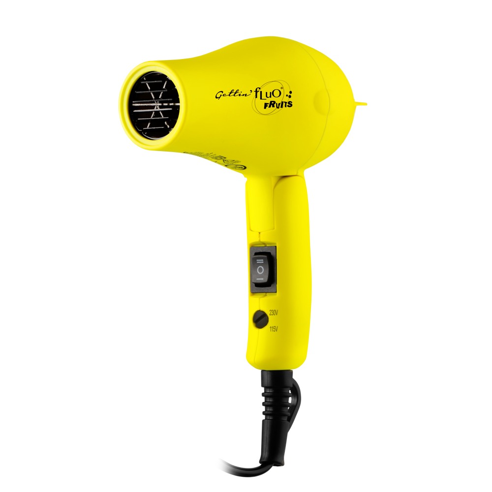 Labor Pro travel size hair dryer Gettin'Fluo Lemon B352G-9510127 HAIR DRYERS