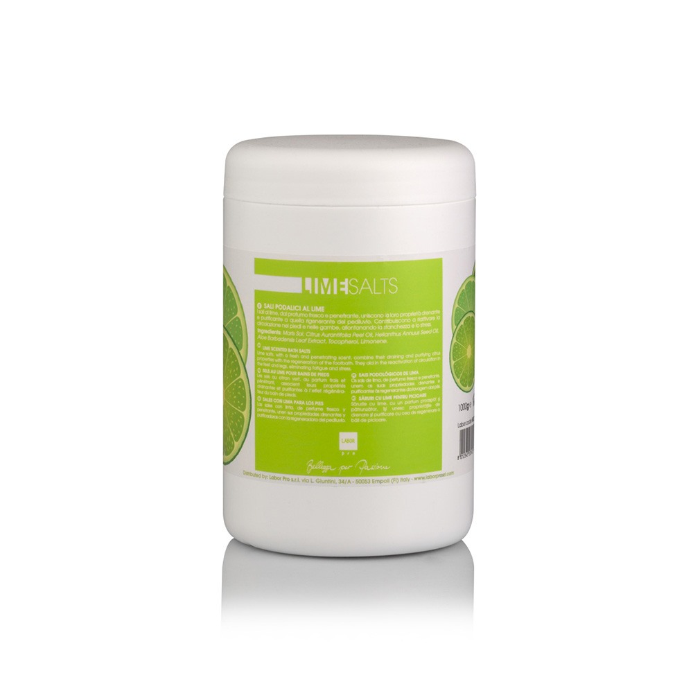 Natural bath salts Lime 1kg H037-9510284
