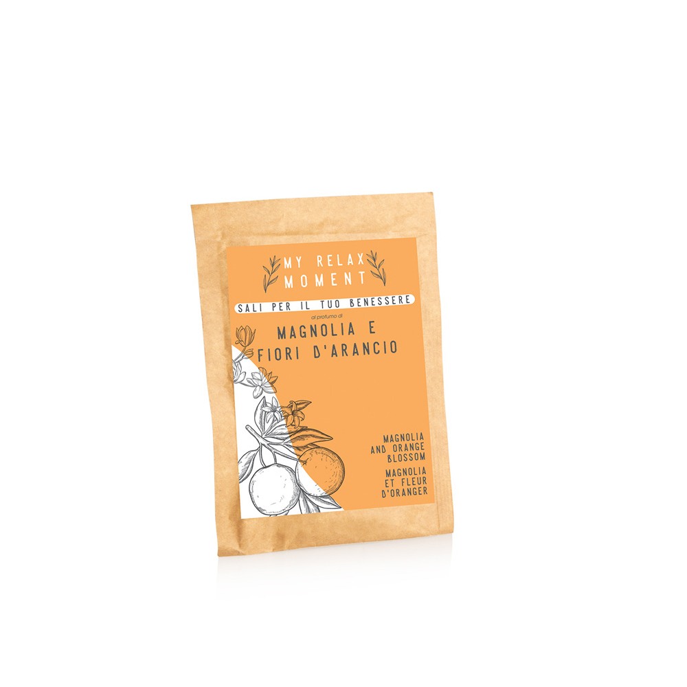Natural bath salts magnolia-orange 50gr H062-9510279