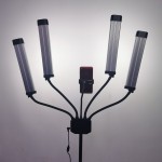 Eyelashes flexible LED light 4 arms - 6600032 RING & BEAUTY LIGHTS
