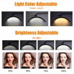 Professional Led Moon Light Pro 28 Inch. White-6600061 RING & BEAUTY LIGHTS