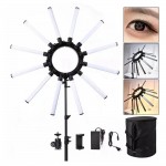Professional Makeup Led Light with 12 flexible tubes 36'' - 6600031 RING & BEAUTY LIGHTS