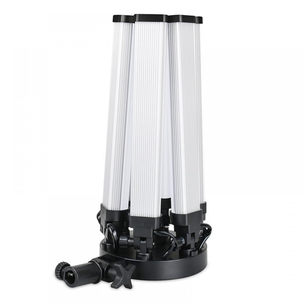 Professional Makeup Led Light with 6 flexible tubes 26'' - 6600037 RING & BEAUTY LIGHTS