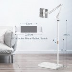 Professional Floor Photo Stand White-6600047 RING & BEAUTY LIGHTS