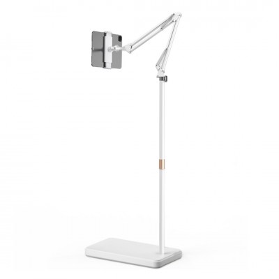 Professional Floor Photo Stand White-6600047