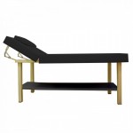 Premium aesthetic Bed Metal Black Gold Extra Comfort -8600015 