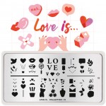 Image plate Love is... 12 - 113-LOVEIS12 VALENTINES!!!