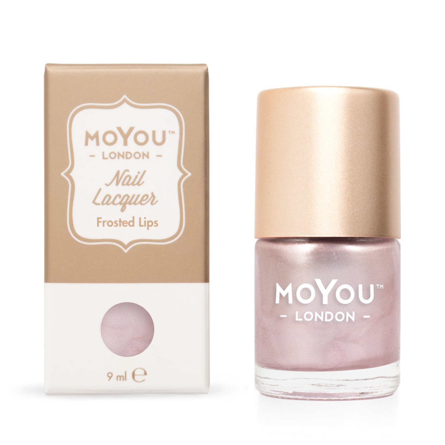 COLOR NAIL POLISH FROSTED LIPS 9ML - 113-MN052  MOYOU POLISH CLASSIC 9ML