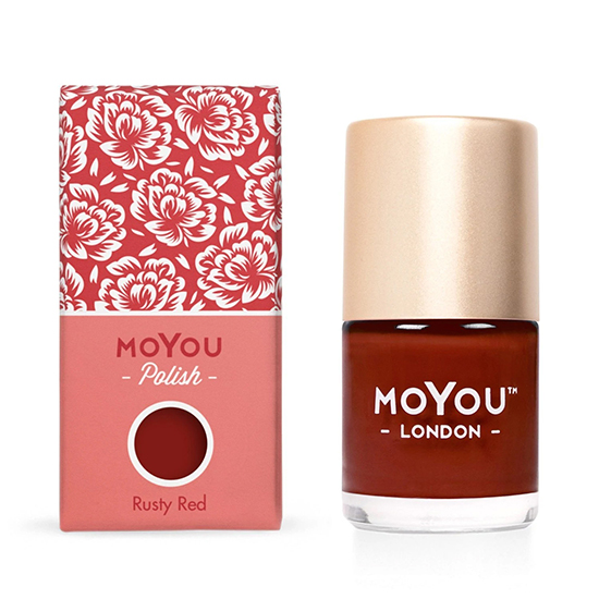 Color nail polish Rusty Red 9ml - 113-MN073  MOYOU ЛАКОВЕ КЛАСИК 9МЛ