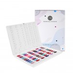  Professional nail color chart book-6961108
