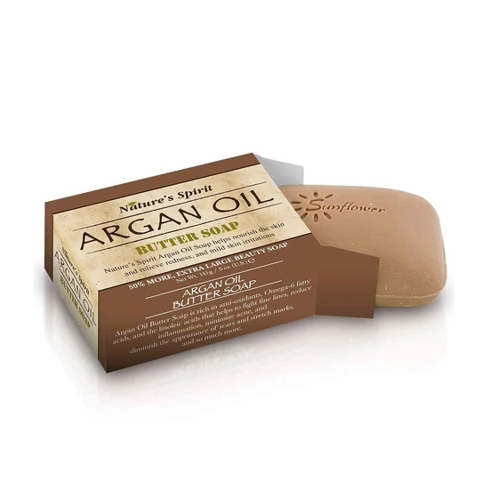 Nature’s Spirit Nourishing soap with Argan oil 141gr - 1241735 ORIGINAL AFRICAN BLACK & BUTTER SOAPS FOR FACE & BODY