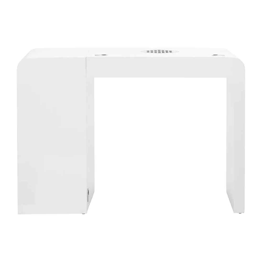 manicure table with nail dust collector 312 White - 0141617 MANICURE TROLLEY CARTS-TABLES