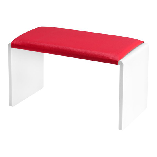  Momo Manicure rest with space for led lamp or nail dust collector Red - 0137775 MANICURE PILLOWS & ARM RESTS 