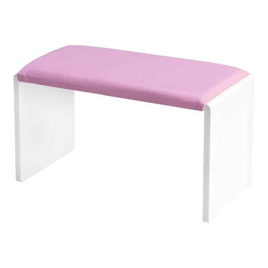Momo Manicure rest with space for led lamp or nail dust collector Pink - 0137776 MANICURE PILLOWS & ARM RESTS 