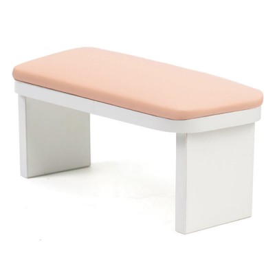 Manicure armrest with space for polymerization lamp or nail dust collector Light Pink - 6900163