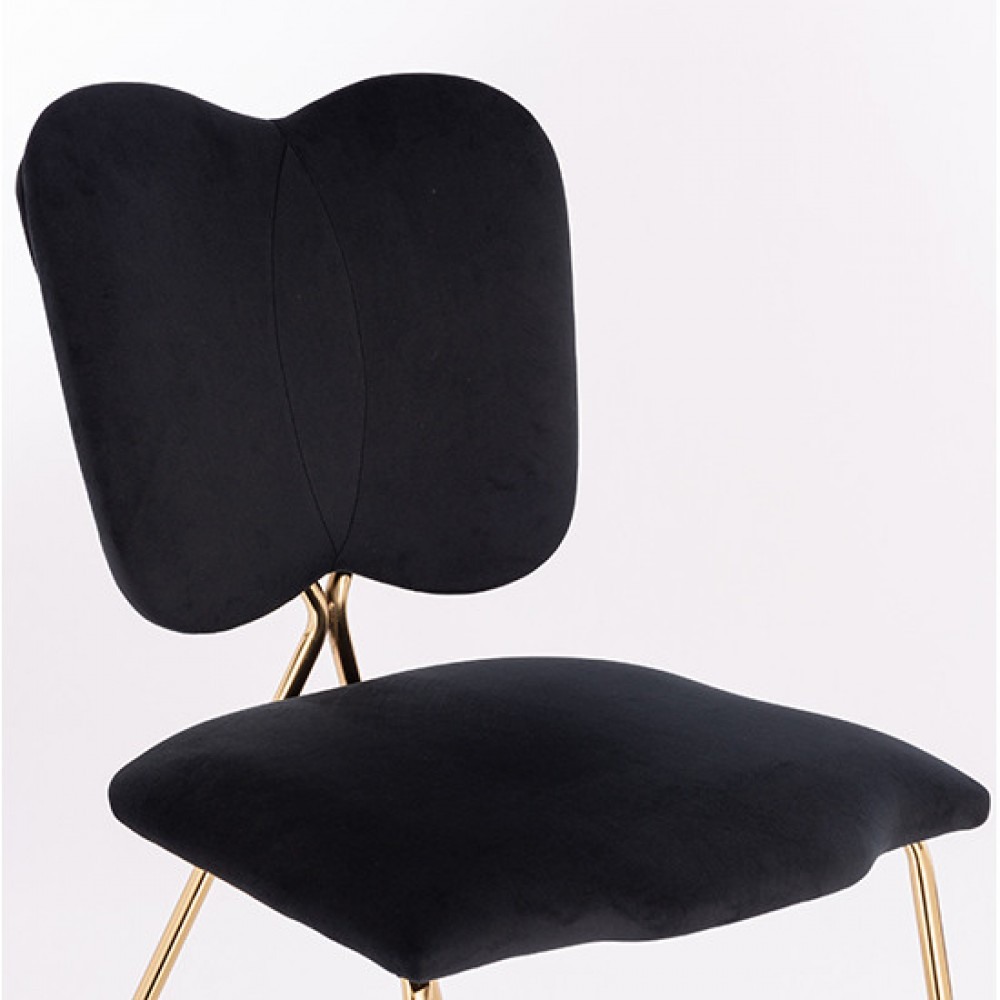 Nordic Style Luxury Beauty Chair Black color - 5400236 NORDIC STYLE COLLECTION