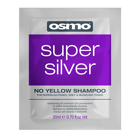 Osmo super silver no yellow shampoo sachet 20ml - 9064115 SHAMPOO