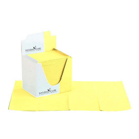 Disposable towels yellow box 125 pcs - 1080814 SINGLE USE PRODUCTS