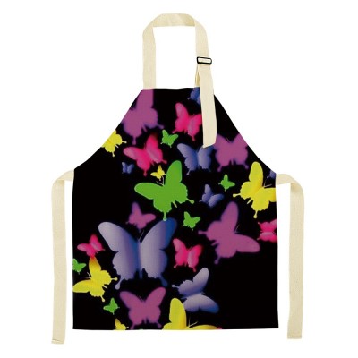 Working Apron for Beauty Colorful Butterflies - 8310295