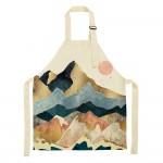 Working Apron for Beauty Experts Art Mountains - 8310316