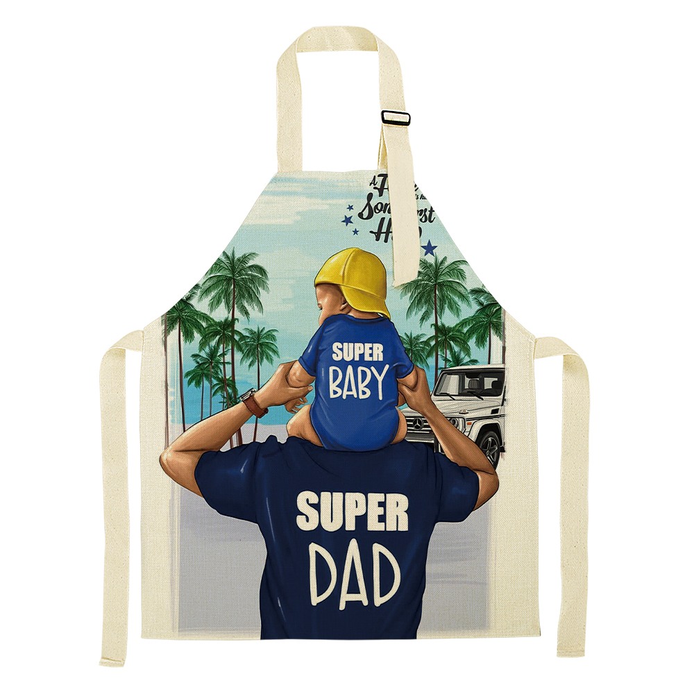 Working Apron for Beauty Experts Super Dad - 8310317