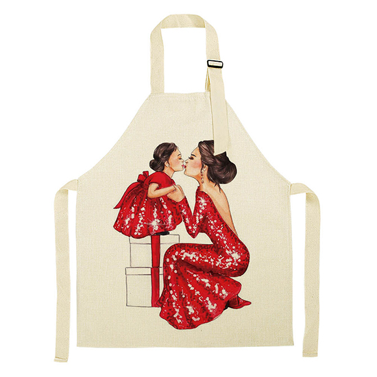 Working Apron for Beauty Experts Mother and Daughter - 8310233 WORKING APRON FOR BEAUTY EXPERTS
