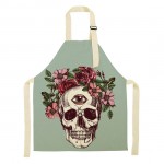 Working Apron for Beauty Experts Skull - 8310237 WORKING APRON FOR BEAUTY EXPERTS