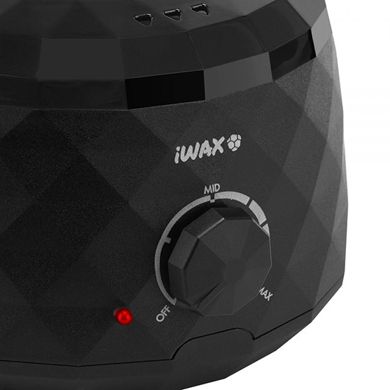 Professional wax heater Diamond with bucket 400ml 100watt black – 0144118